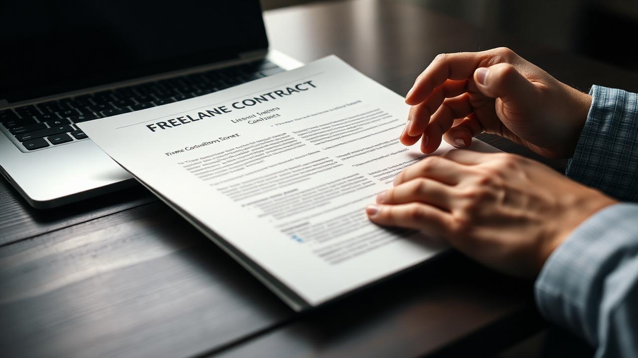 Freelance Contracts Explained illustration