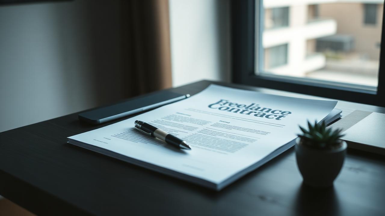 Freelance Contract Templates illustration